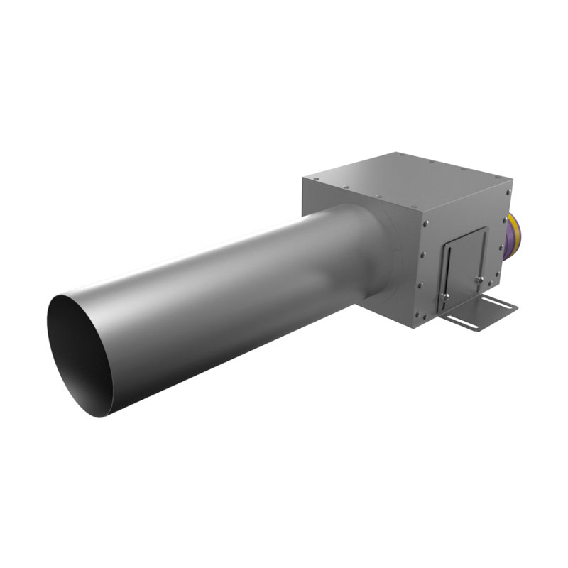 Provent VPDL 125/75×2 пленум прямой круглый на 2 выхода (L=400)